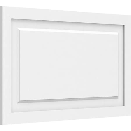 Ekena Millwork Harrison Raised Panel Decorative Wall Panel, 34"W x 20"H x 5/8"P WALP34X20X062HAR